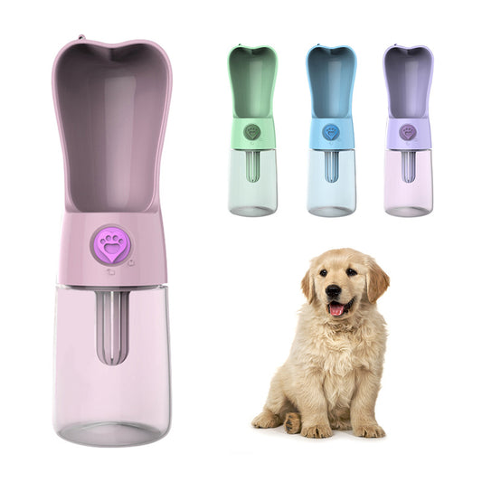 Dog Walking Water Bottle - Foldable & Leak-Proof Design